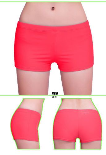 Wholesale-Women ladies plain swim shorts bikini swim boy style short brife bottoms