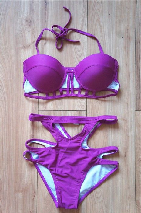 Wholesale New Arrival Hot Sexy Cut Out Swimwear women Bandage Bikini set sexiest ladies' Backless Hollow Out swimsuit bathing suit