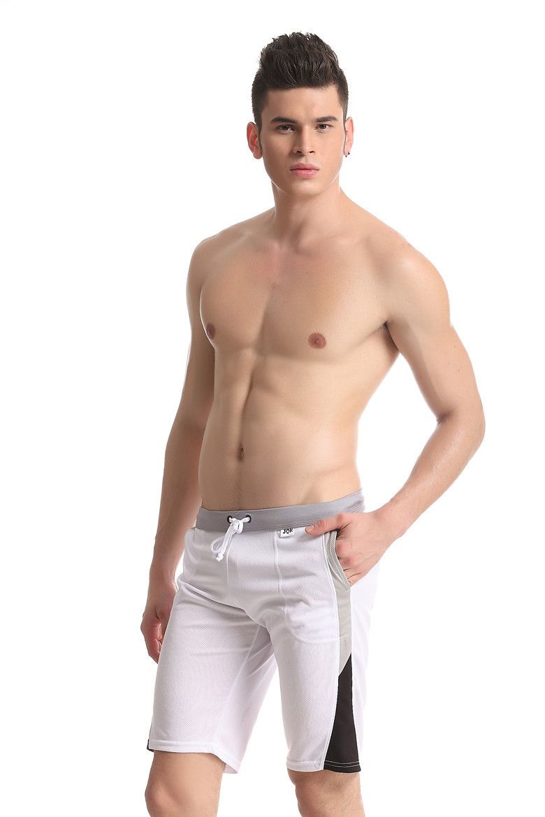 Wholesale-Mens Sport Shorts Brand casual Summer fitness gym men workout cotton skinny Gym Boxing Running Yoga fight Shorts for man