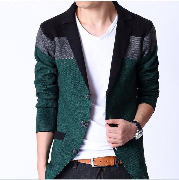 Wholesale- Man's Fashion Casual Suits & Blazer Fall Slim Korean Man's Coat Suit for Man Drop Shipping MWX139