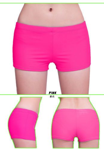 Wholesale-Women ladies plain swim shorts bikini swim boy style short brife bottoms
