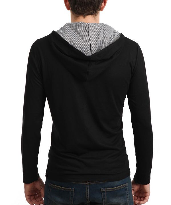 Wholesale-New Men Slim Fit Cotton Knit Sweater Cardigan Button Deep V Neck Basic Coat 3 colors 4 size
