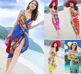 Wholesale-Saia de Praia Coverup Printed Floral Bikini Swimsuit Beach Swimming Cover Up Women Mix Bodycon Summer Dress 2015, Blue
Wholesale-Saia de Praia Coverup Printed Floral Bikini Swimsuit Beach Swimming Cover Up Women Mix Bodycon Summer Dress 2015, Blue