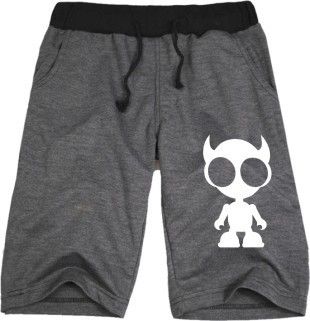 Wholesale-Cartoon Printing Hip Hop Shorts New Cool Handsome Mens Shorts 8 Colors Breathable Casual Gym Shorts Cartoon Printing Shorts