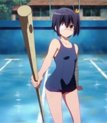 Wholesale-Free Shipping Japanese School Girl Swimwear Costume K-On Chu-2 Byo Sexy Beach Clothing
