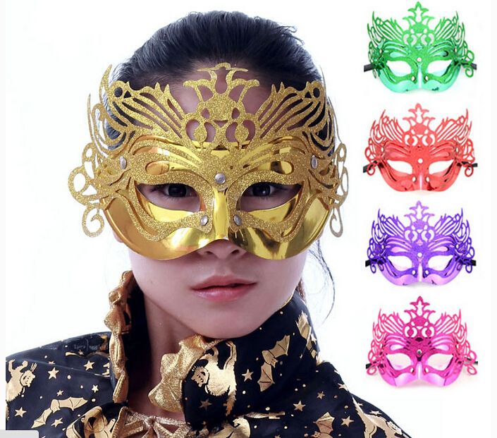 Wholesale Halloween Masquerade Party Fancy Dress Man Glitter Crown