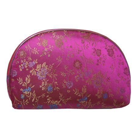 50set Light Portable Silk brocade Bag 5 size Set Zipper Coin Purse Travel Jewelry Makeup Tools Storage Bags Gift Packaging Pouch Phone Wallet