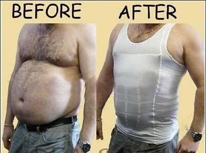 Wholesale-Bodysuit men 2016 TV Good Slimming Vest Shirt Fatty Undershirt Corset Body Shaper Weskit Undershirt Free shipping