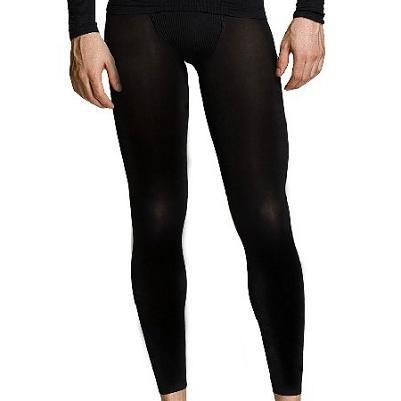 Wholesale-NEW MENS BLACK ELASTIC LOSS WEIGHT SLIMMING BODY CORSET SCULPTING SHAPER GYM THIN LONG PANTS BRIEFS SHAPEWEAR UNDERPANTS 10011