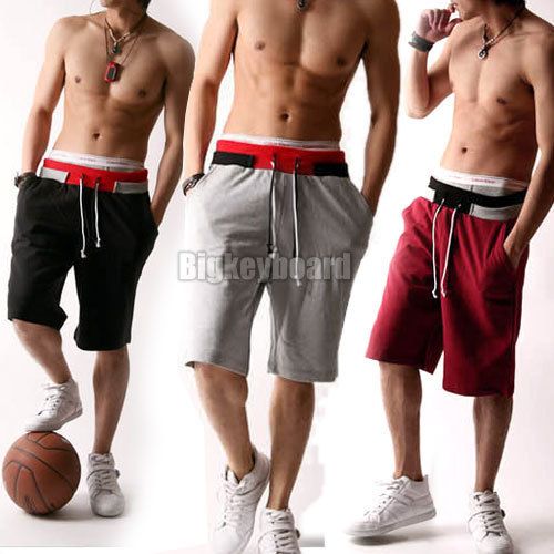 mens gym sweat shorts