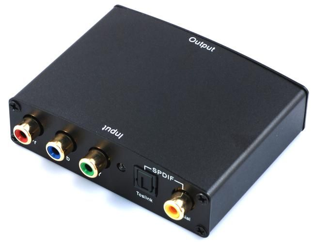 2017 Component Av To Hdmi 1080p Hdtv Converter For Xbox Ps3 From