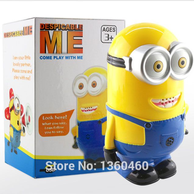 minion dave talking action figure