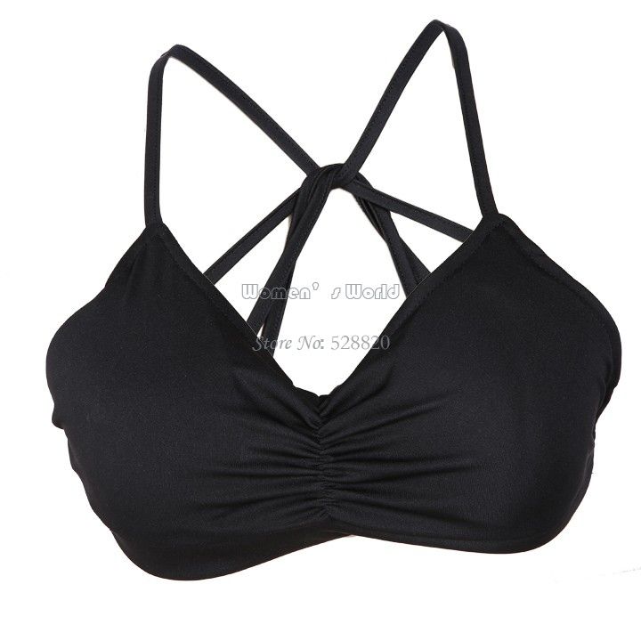 Wholesale-Summer xy Padd Womens Seed Bra Cropach Tank Tops Tops Vest Cross Strap Bustier Be Plus Size 18