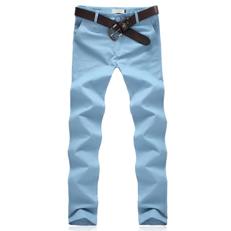 Wholesale-Free Shipping New Casual Chino Khaki Men Pants Casual Fashion Clothing New Design High Quality Cotton Trousers for men