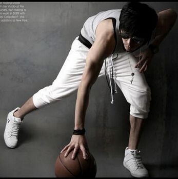 Wholesale- New Baggy Tapered Bandana Pants Hip Hop Dance Harem Sweatpants Drop Crotch Capris Pants Men Parkour Sport Track Trousers