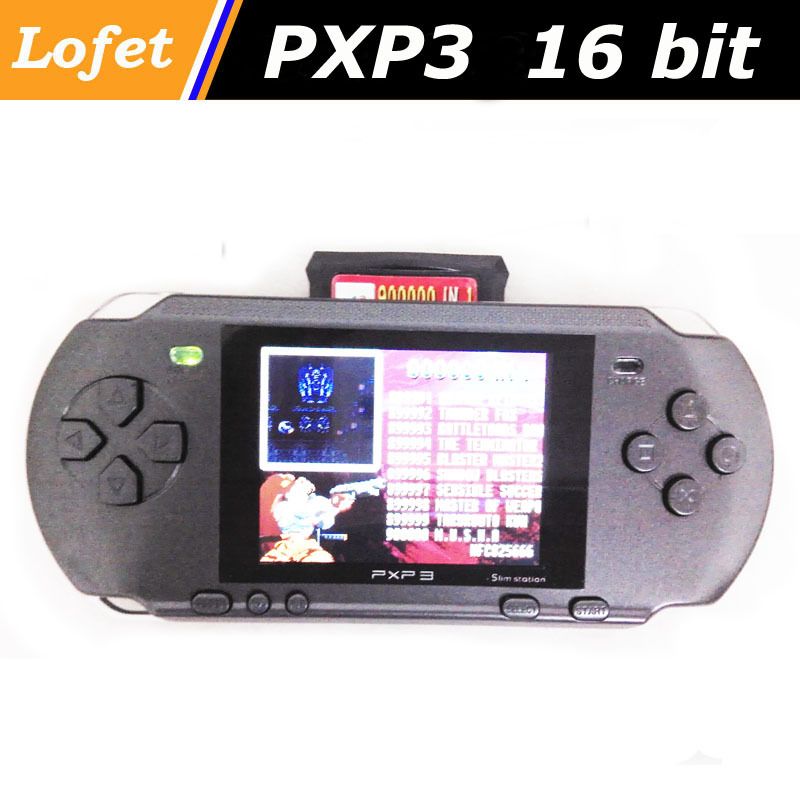 Wholesale Pxp3 Slim Station Pocket Game Game Pxp 16vbit Video Games