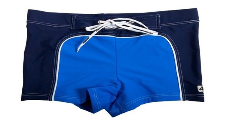 Wholesale-Hot Nice Mens Swimming Swim Trunks Shorts Slim Super Sexy Swimwear Fit Clear Promotion 4 Colors 3 Sizes M L XL Free Shipping