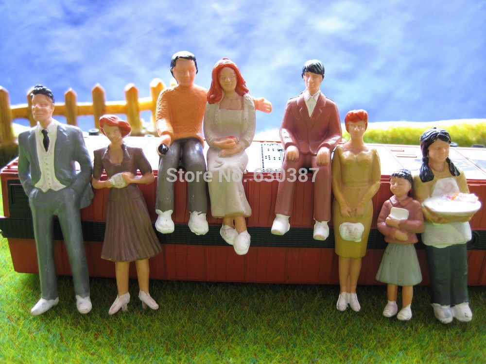 Wholesale-P30 Model Trains 1:30 Scale Painted Figures G
