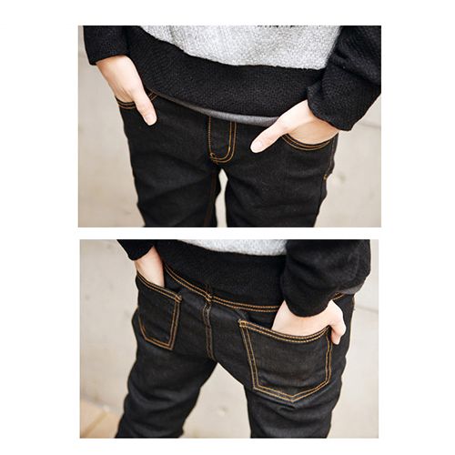 Wholesale-Pencil Jeans Men Spring Male Trousers Slim Fit Pencil Pants Boys Skinny Casual Male Fashion Ripped Mens Denim Jeans Man
