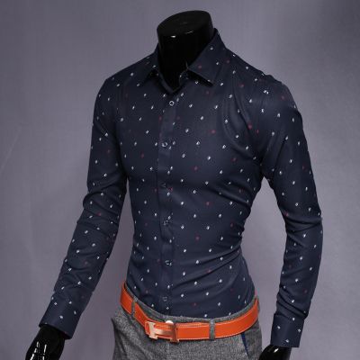 Wholesale-Camisa Masculina New Men Shirt Slim fit Fashion casual plaid shirts men, dress shirt men High quality camisas hombre 20 COLORS