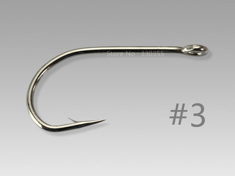 Wholesale Saltwater Fly Tying Hooks Materials ; 3 Hk073 Fish Hooks