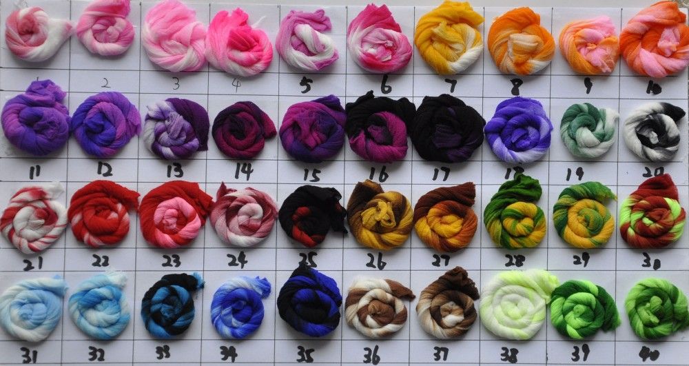 2018 Wholesale Nylon Flowers Stocking Nylon Flower Material For Diy