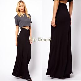 Black Fitted Maxi Skirt Online | Black Fitted Maxi Skirt for Sale