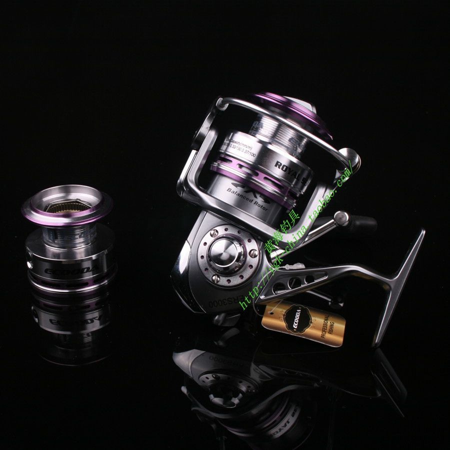 Wholesale-free shipping 2015 new Ecooda pure metal fishing reel ERS1500 ERS2000 ERS2500 ERS3000 with spare spool free shipping Wholesale-free shipping 2015 new Ecooda pure metal fishing reel ERS1500 ERS2000 ERS2500 ERS3000 with spare spool free shipping
