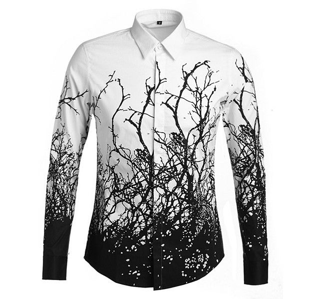 Wholesale- Mens AMISU Slim fit Unique neckline stylish Dress long Sleeve Shirts Mens dress shirts Cotton Print Fashion Shirts, White
Wholesale- Mens AMISU Slim fit Unique neckline stylish Dress long Sleeve Shirts Mens dress shirts Cotton Print Fashion Shirts, White