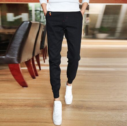 WholesaleJogger Fashion Fit Mens Casual Pants New Design Business Trousers High Quality Cotton Pants Free Shipping