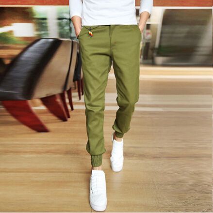 WholesaleJogger Fashion Fit Mens Casual Pants New Design Business Trousers High Quality Cotton Pants Free Shipping