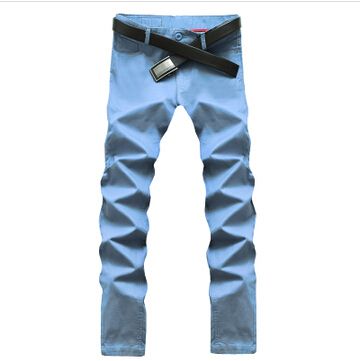 Wholesale- Top Regular Low None  Bingo Free Shipping New Casual Chino Men Pants, Trousers, Clothing Calca Social Masculina