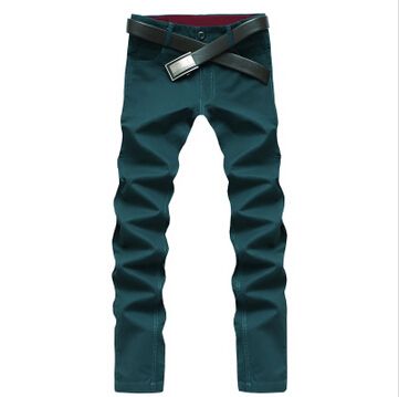 Wholesale- Top Regular Low None  Bingo Free Shipping New Casual Chino Men Pants, Trousers, Clothing Calca Social Masculina
