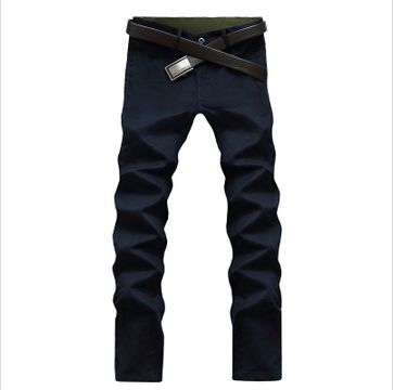 Wholesale- Top Regular Low None  Bingo Free Shipping New Casual Chino Men Pants, Trousers, Clothing Calca Social Masculina