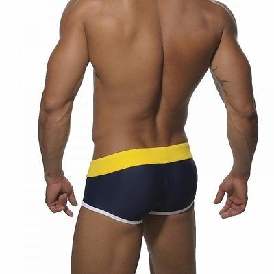 Wholesale-Mens Sexy Briefs Hot Swimming Swim Trunks Tether Shorts Slim Swimwear XB088