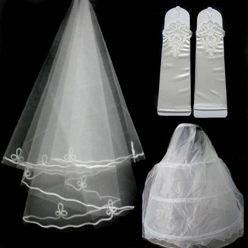 Wholesale-Cheap 2015 Wedding Veil Gloves Petticoat Bride Dress Wedding Accessories Bridal Gloves Women White Ivony Imilation Silk Flower Wholesale-Cheap 2015 Wedding Veil Gloves Petticoat Bride Dress Wedding Accessories Bridal Gloves Women White Ivony Imilation Silk Flower