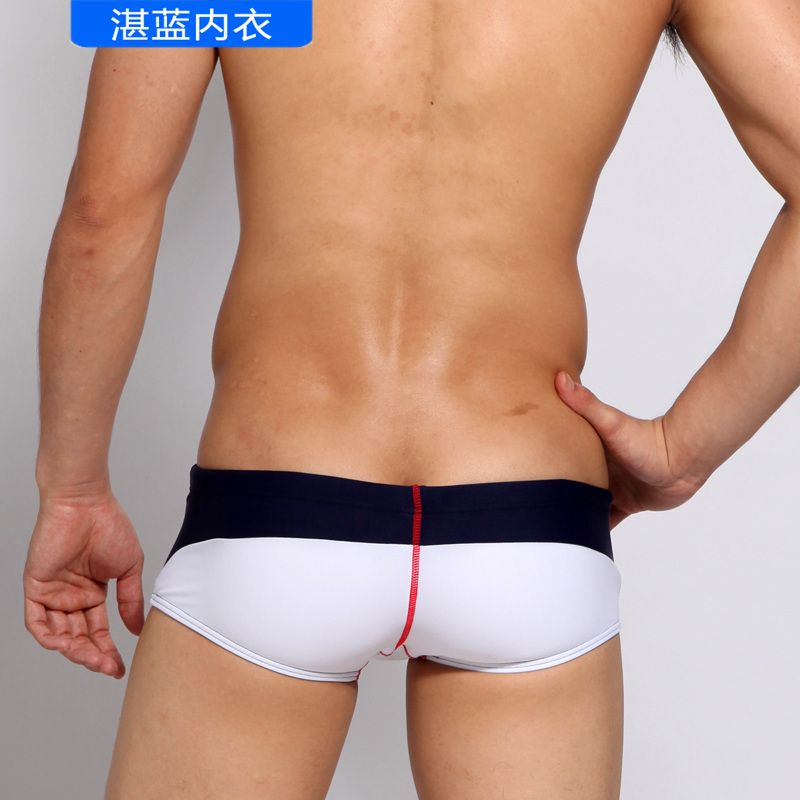 Wholesale-Manocean brand men swimwear sunga nylon patchwork fashion low-rise swim shorts swimming trunks 90627