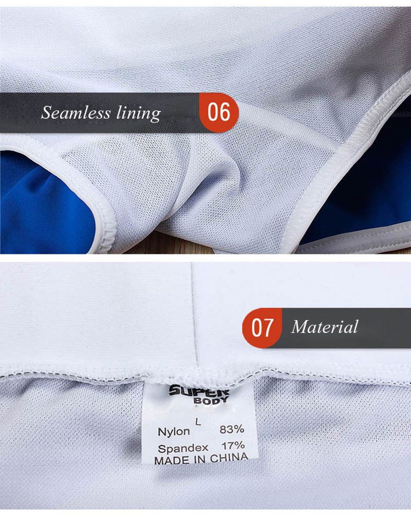 Wholesale-(N-552) Free Shipping!!! New Style Close Striped Mens Swimwear Trunks Very Comfortable Mens Swimming Shorts Three Colors