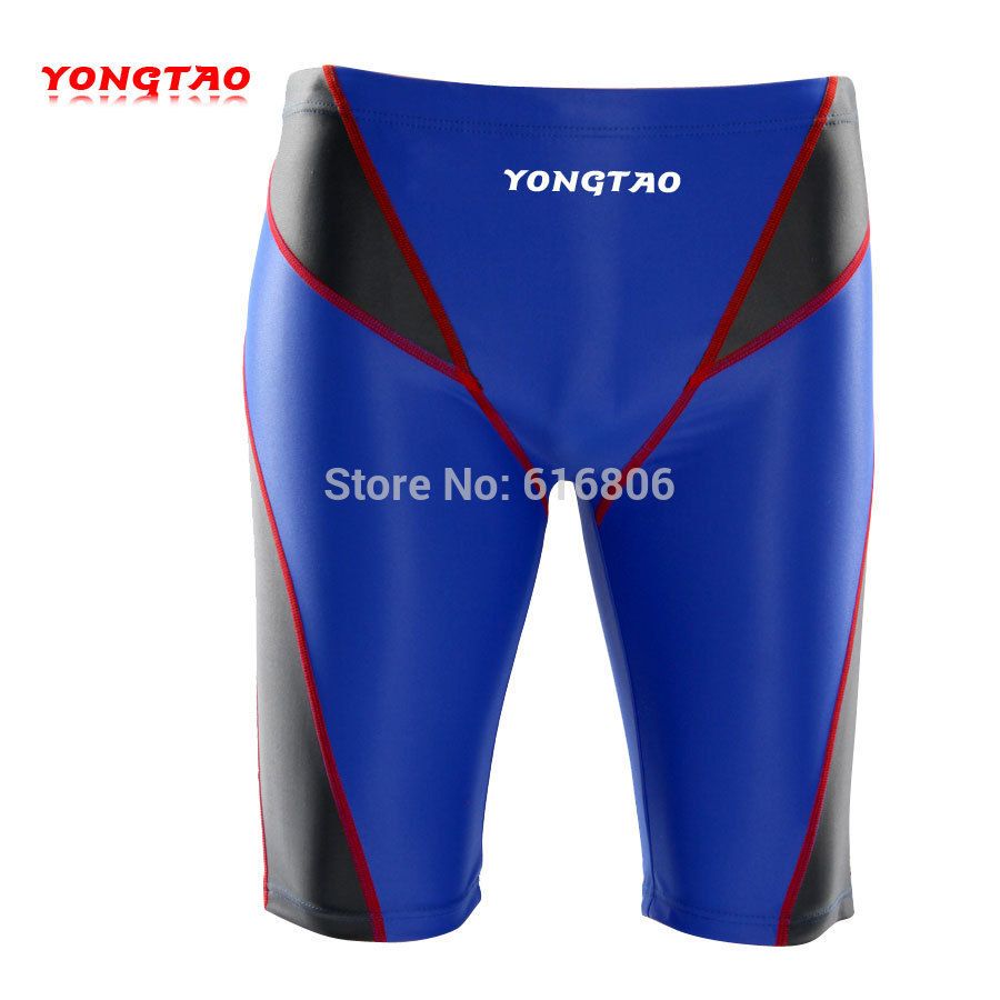 Wholesale-New Arrival Men Swimwear Swimming Long Pant Professional Competition Trunks Fastskin Racing s L-XXXL Plus Plus Size big