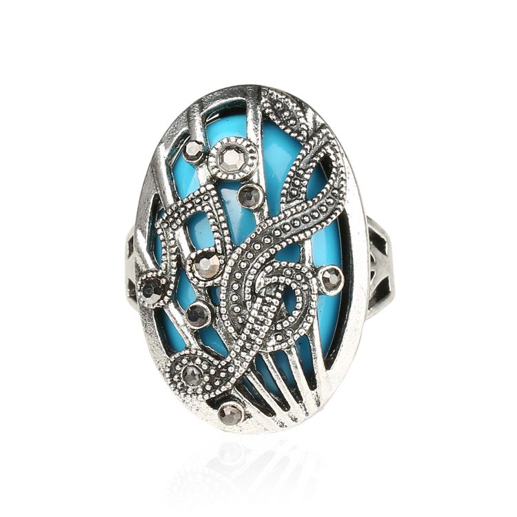 Wholesale-Silver Jewelry Punk Tibetan Silver alloy Wrapped High -Quality Music Notation Resin 2015 Fashion Rings Hollow Vestidos De Festa
Wholesale-Silver Jewelry Punk Tibetan Silver alloy Wrapped High -Quality Music Notation Resin 2015 Fashion Rings Hollow Vestidos De Festa