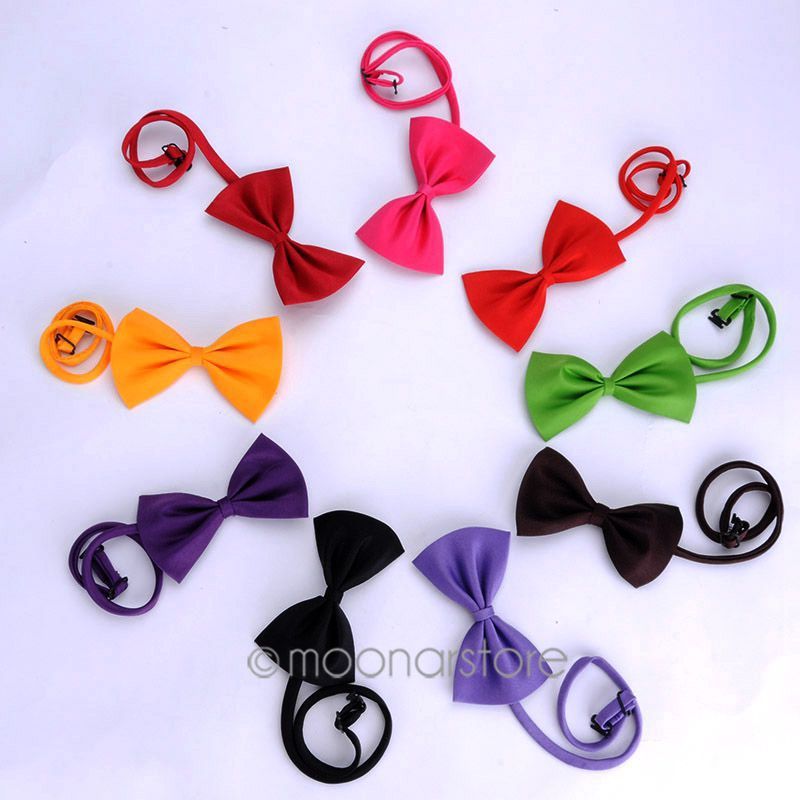 Wholesale-2015 Lovely Hot Selling New Fashion Cute Dog Cat Pet Puppy Toy Kid Cute Bow Tie Necktie Collar Clothes ZS*MPJ141#C9