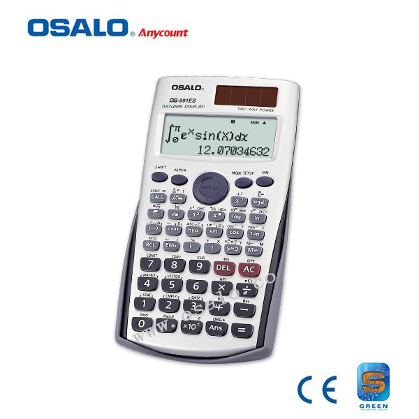 2019 Wholesale 991ES Plus Scientific Calculator Dual Power With 417 Functions Batter Than Casio