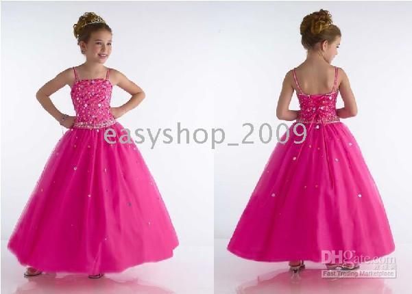 Pink flower designer wedding dress