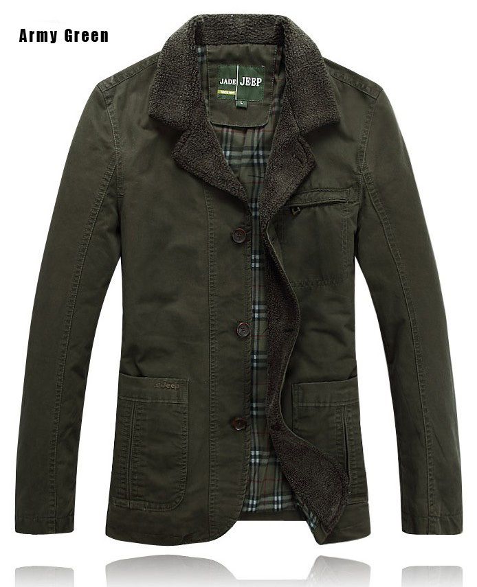 Wholesale-New Stylish Outdoor Jackets Casual Mens Winter -Autumn Coat Brand Jacket Fur Collar Outercoat Sport Men Winter Jacket Overcoat