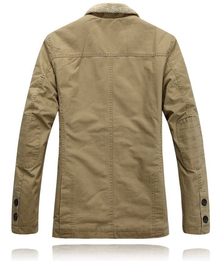 Wholesale-New Stylish Outdoor Jackets Casual Mens Winter -Autumn Coat Brand Jacket Fur Collar Outercoat Sport Men Winter Jacket Overcoat