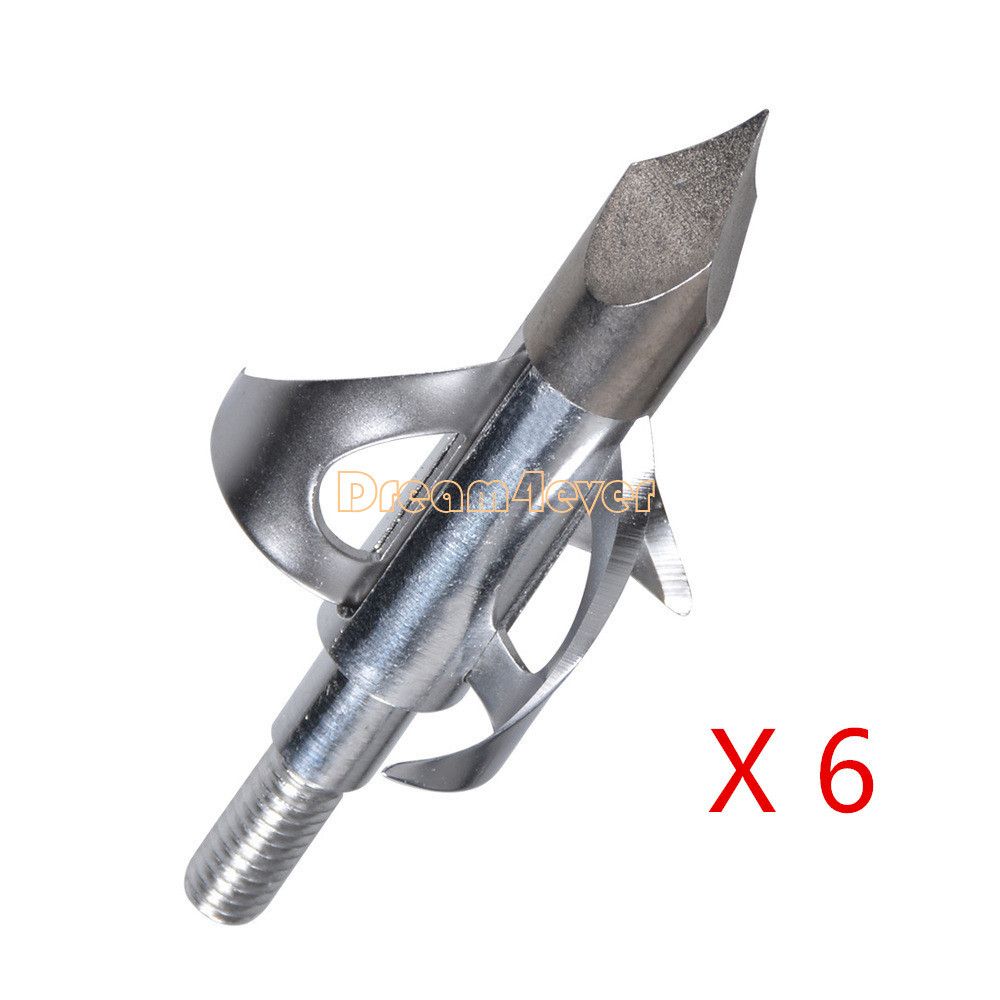 2017 Wholesale 100 Grain Hunting Archery Arrows Toxic Curved Blade