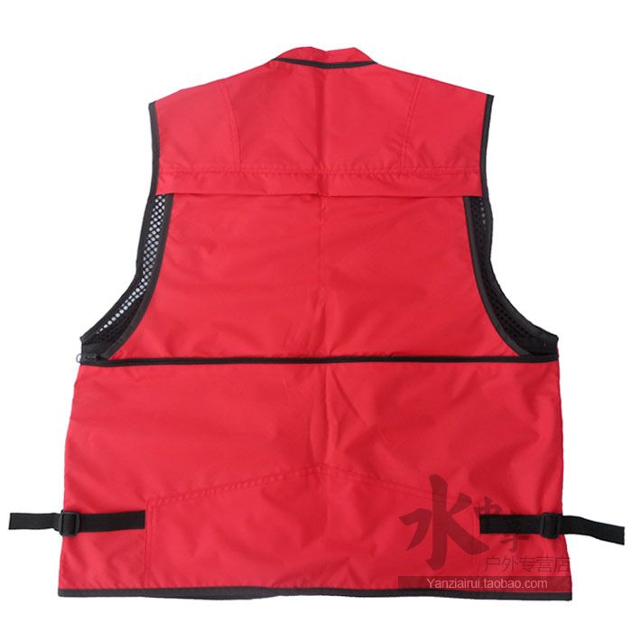 Wholesale-men and women factory direct multi-pocket mesh vest fishing vest fishing vest clothing fishing vest Photography