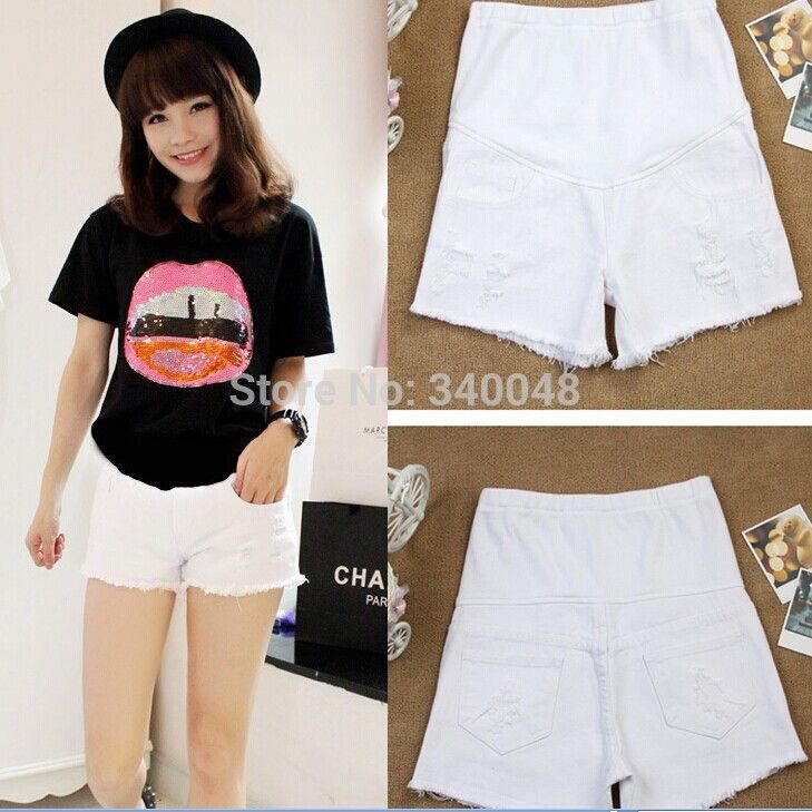 2020 summer new arrival fashion maternity jeans elastic waist belly pants pregnant women short jeans denim shorts M-XXL, 806
2020 summer new arrival fashion maternity jeans elastic waist belly pants pregnant women short jeans denim shorts M-XXL, 806