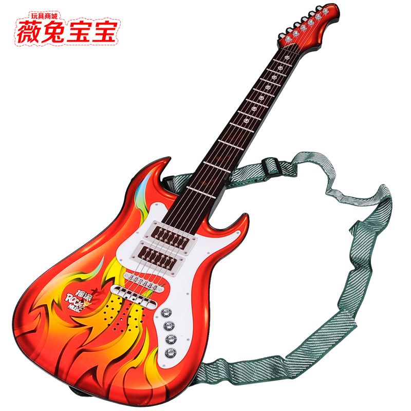 2017 Toy Guitar Child Educational Toys Touch Sensitive Electric Guitar