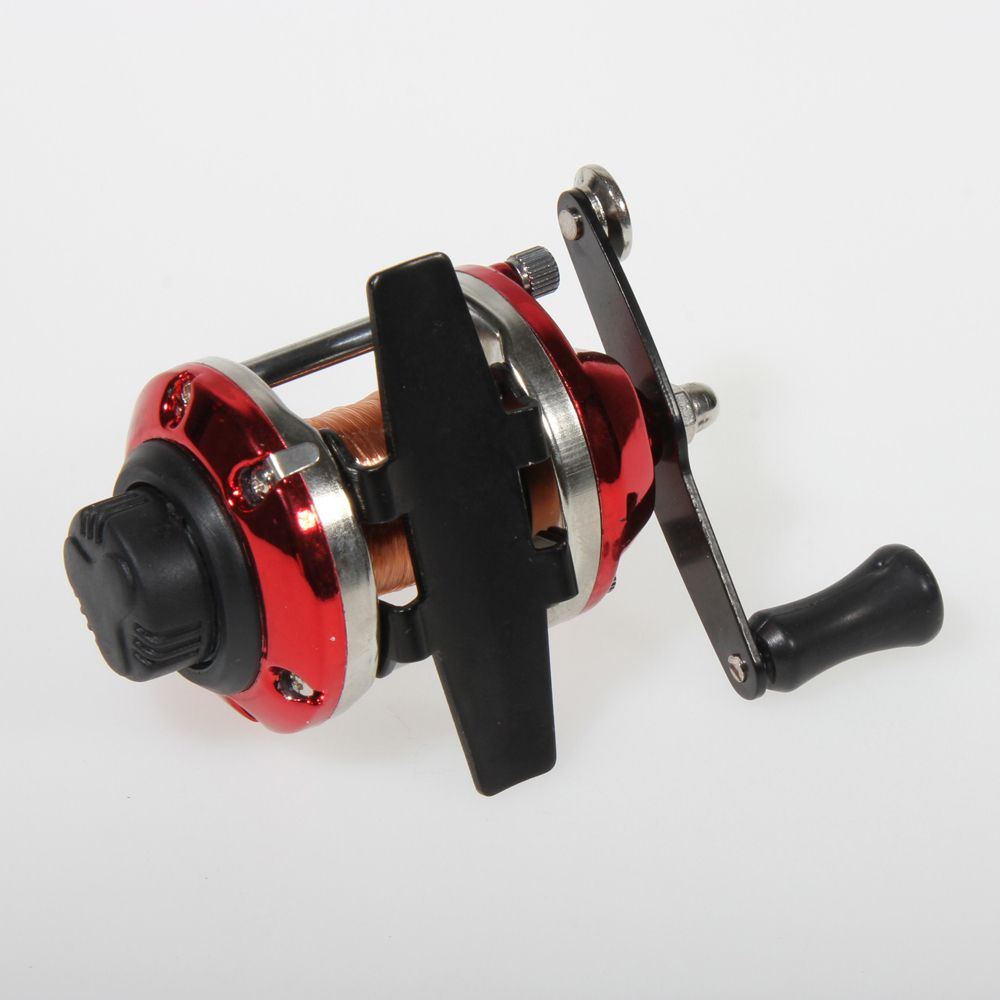 Wholesale-Y Small bait casting reels water ice fishing wheel rotation round metal pedestal carp fishing line round plate wheel Wholesale-Y Small bait casting reels water ice fishing wheel rotation round metal pedestal carp fishing line round plate wheel